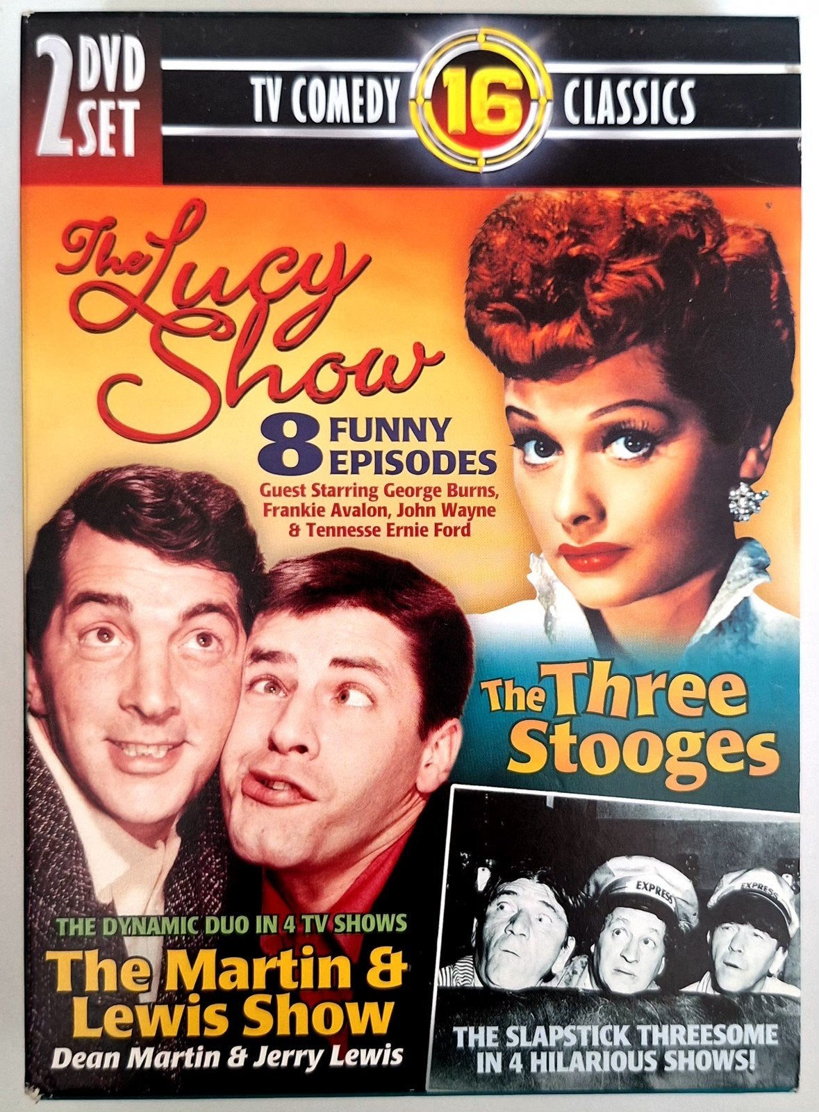 2-DVD  TVSHOWS-16 TV Comedy Classics (niet NL ondertiteld), Alle leeftijden, Ophalen of Verzenden, Gebruikt, Komedie