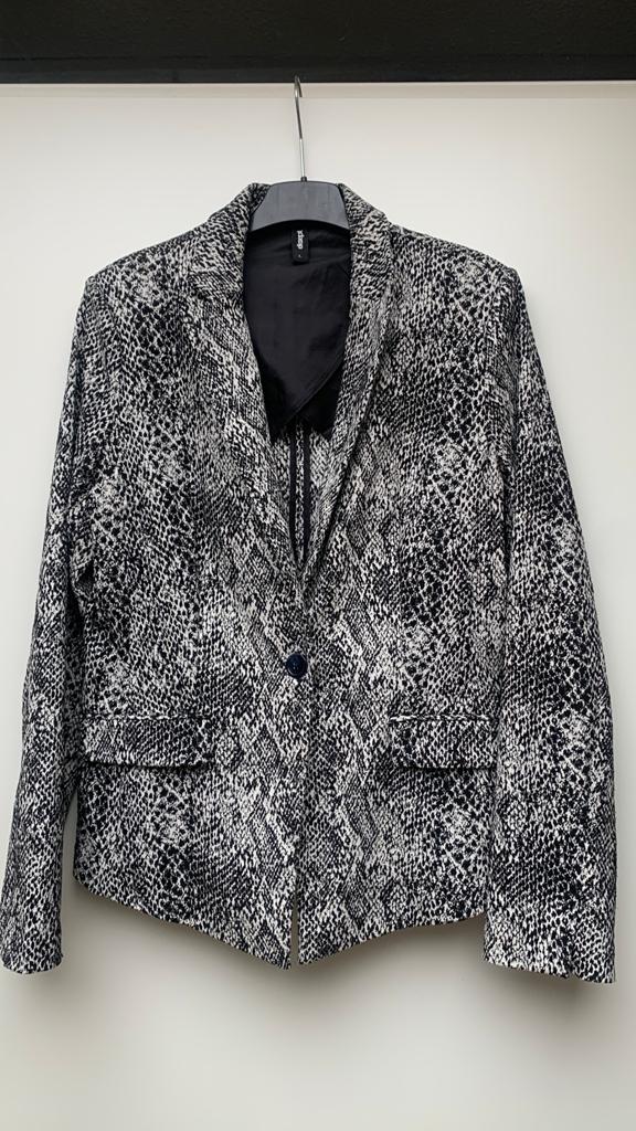 Blazer zwar/wit  Maat L  van Shoeby, Maat 38/40 (M), Zwart, Ophalen of Verzenden, Zo goed als nieuw