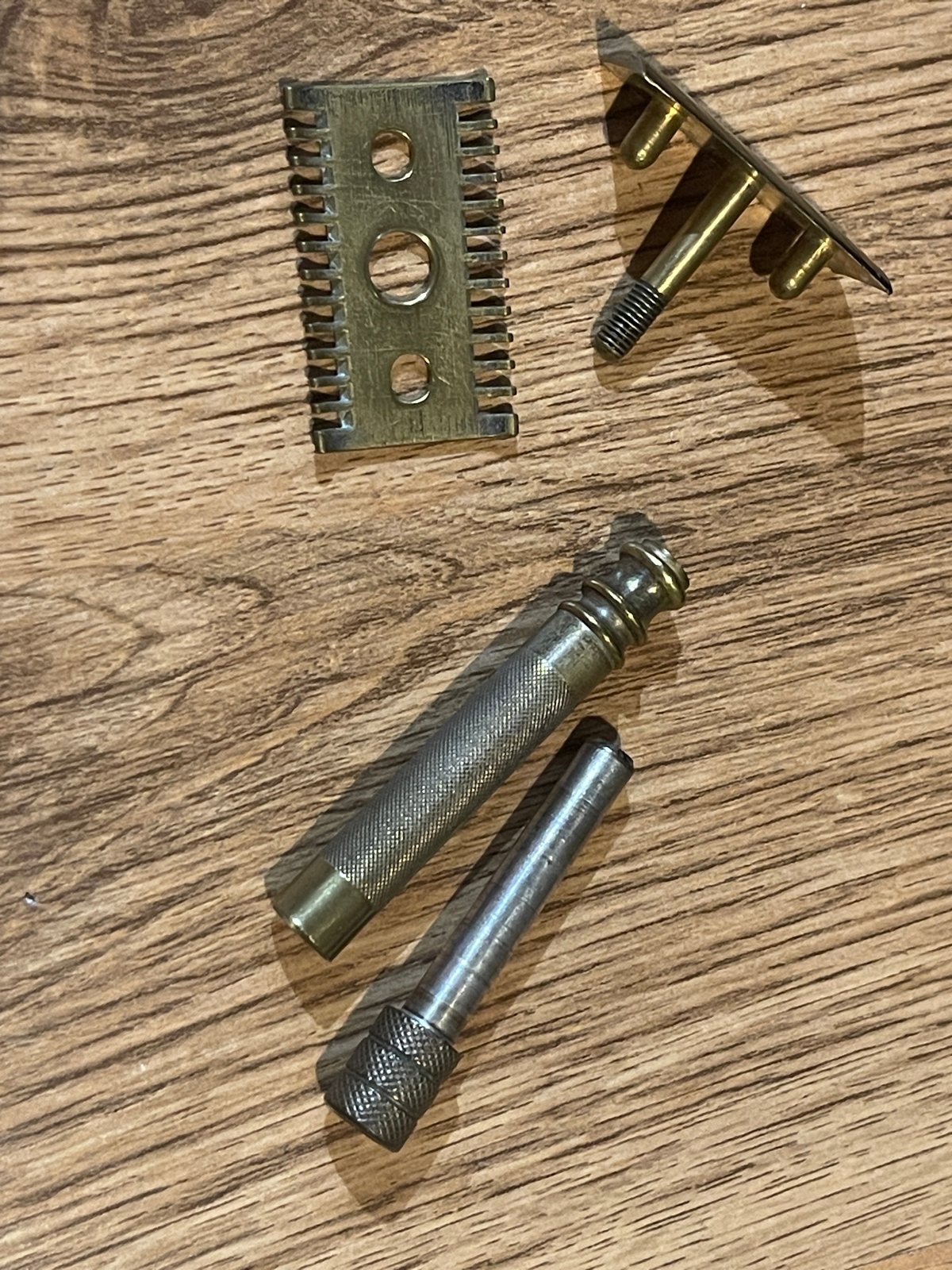 Vintage Onbekend/Ongemarkeerd Scheerset in Doosje, Ophalen of Verzenden