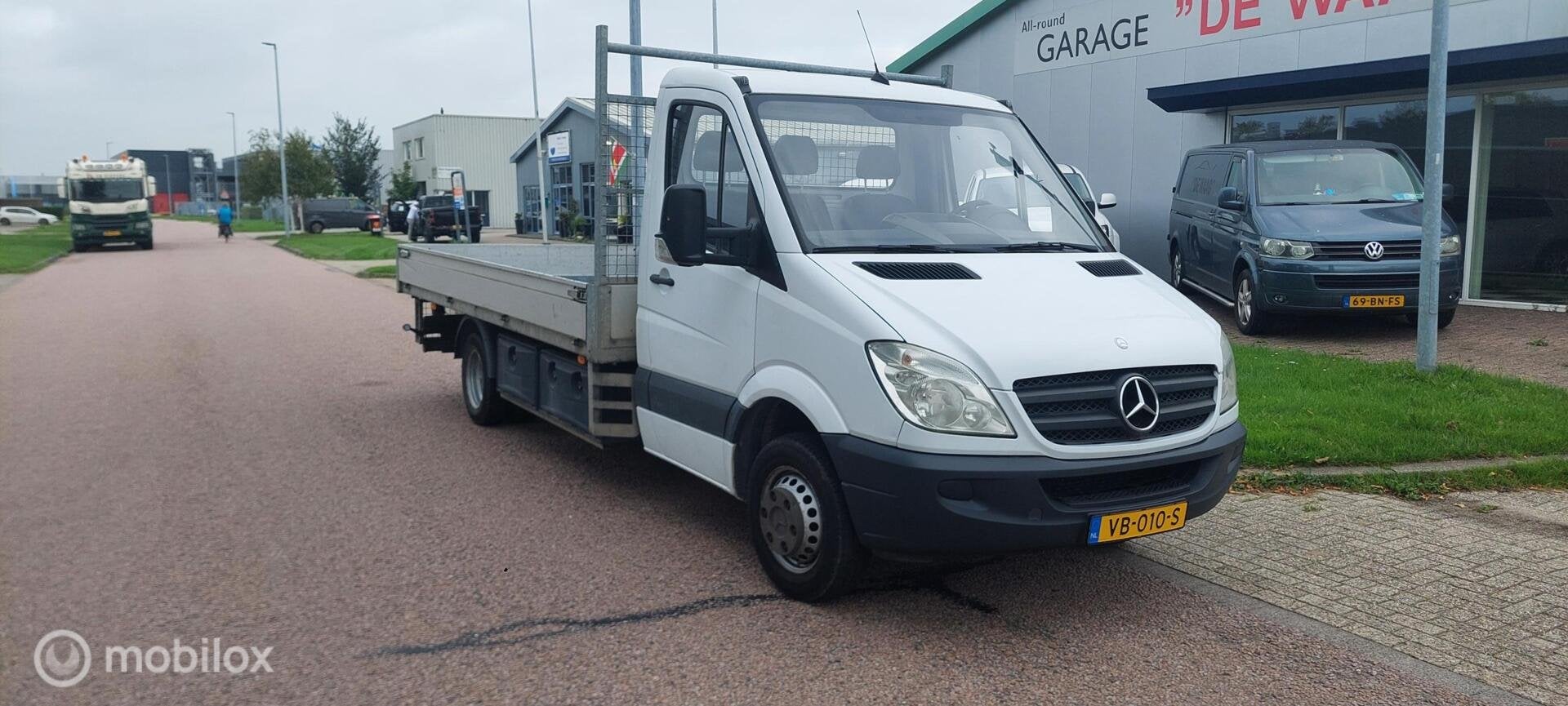 Mercedes Sprinter 516 2.2 CDI 432L PICK-UP OPEN LAADBAK, Auto's, Euro 5, Gebruikt, 4 cilinders, Bedrijf