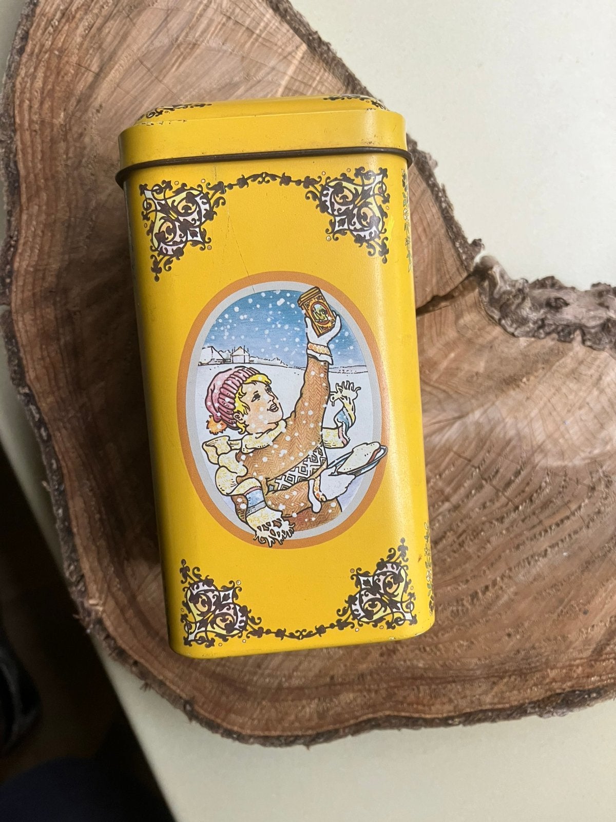 Vintage De Ruijter GESTAMPTE MUISJES nog 1 blik over, Ophalen of Verzenden, Zo goed als nieuw, Overige, Overige merken