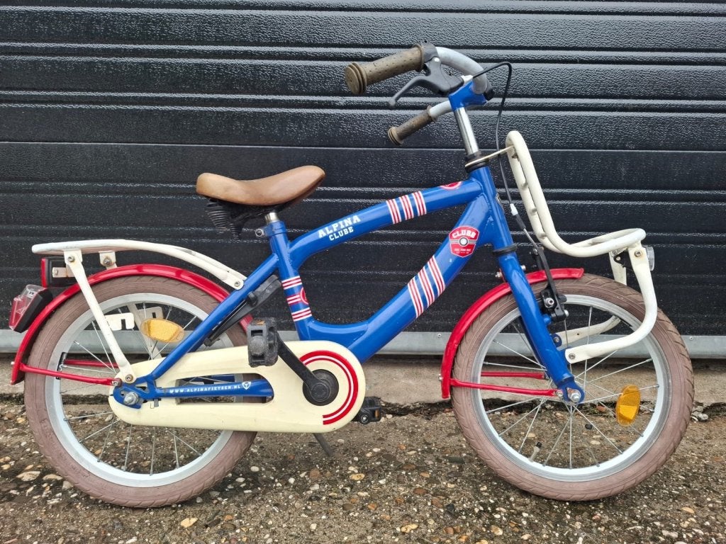 Alpina club 16 inch jongensfiets, 16 tot 20 inch, Alpina club, Niet ingevuld, Zo goed als nieuw