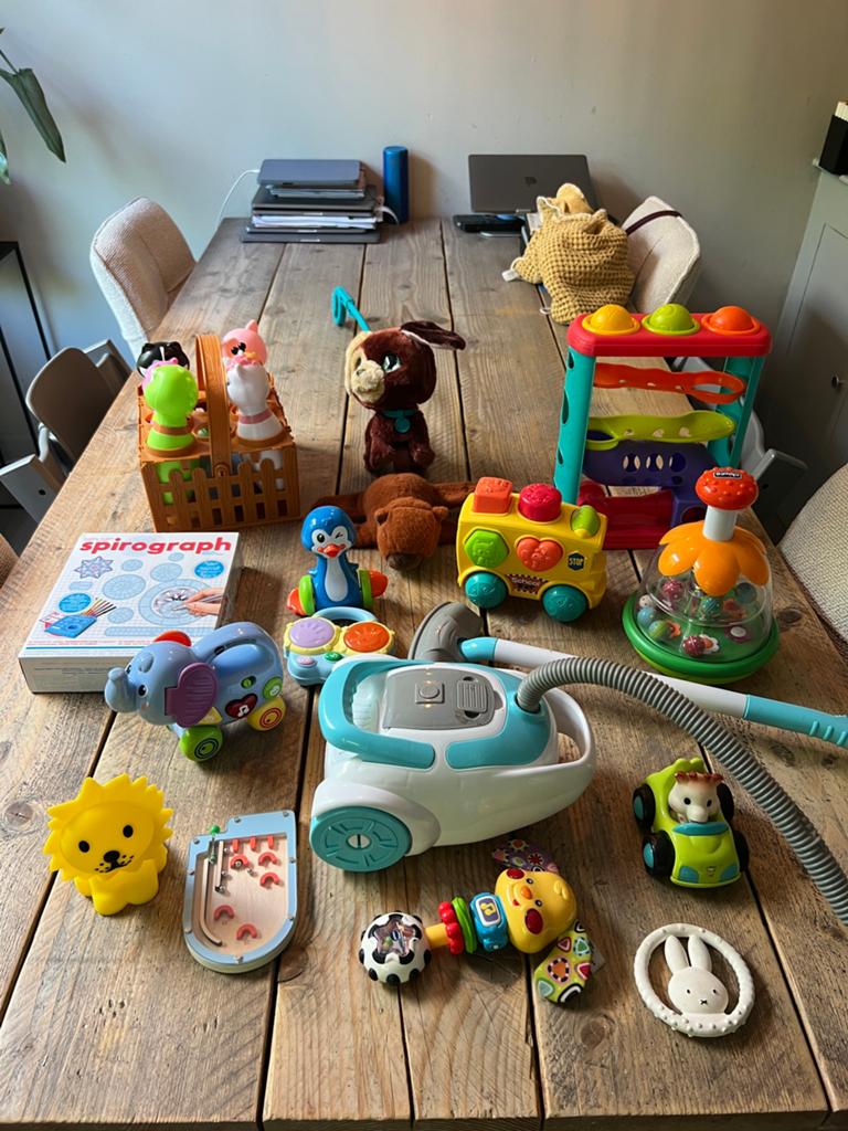 Groot pakket speelgoed - Baby & dreumes, Ophalen, Zo goed als nieuw, Overige typen