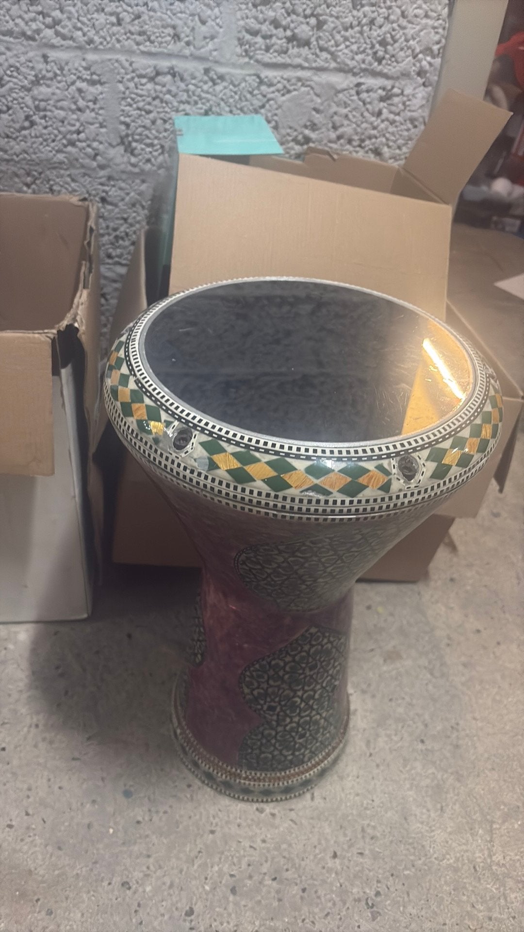 Darbuka Egyptisch, Ophalen, Zo goed als nieuw, Trommel