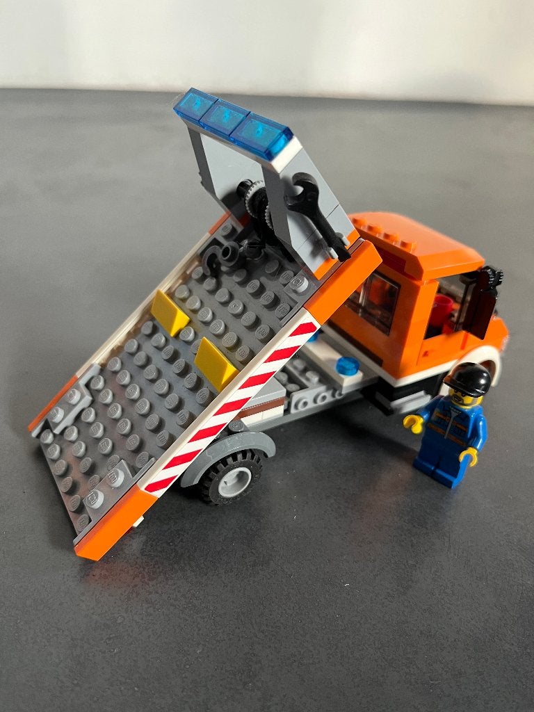 Lego City Takelwagen 60017 - compleet met doos!, Inclusief instructies, City, Lego, Ophalen of Verzenden