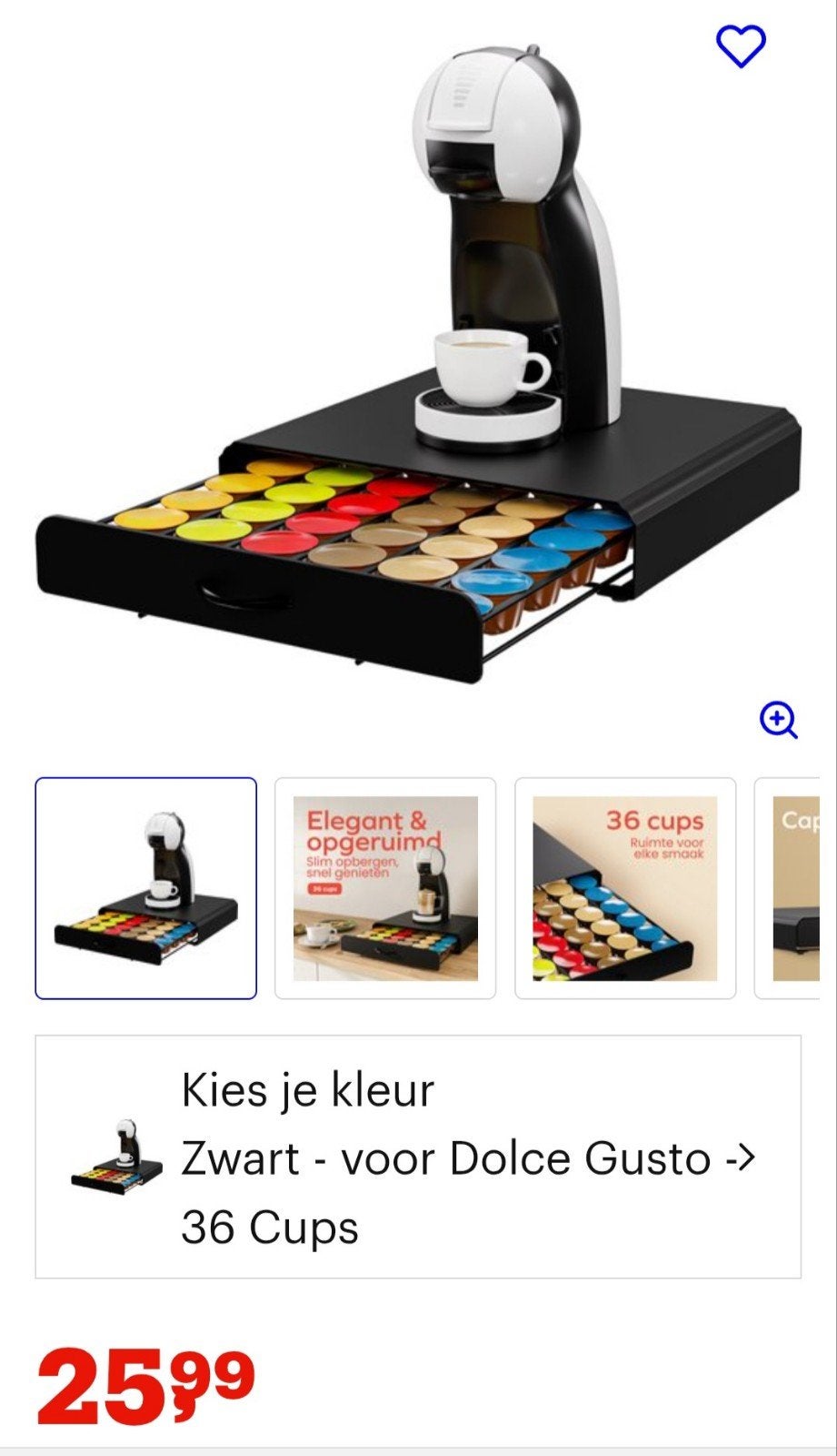 Foto 4 van Capsulehouder voor 36 Dolce Gusto cups