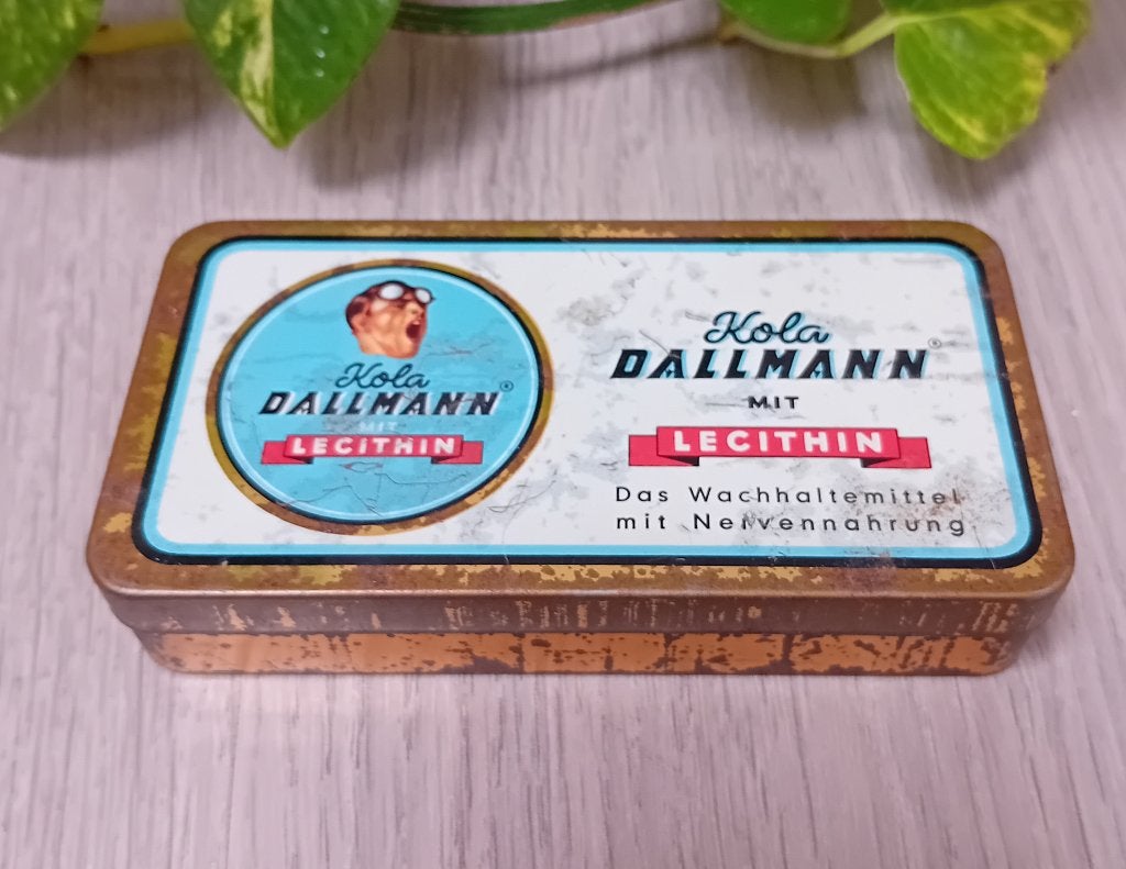 vintage blikje van Kola Dallmann Lecithin, leeg, Verzenden, Gebruikt, Overige