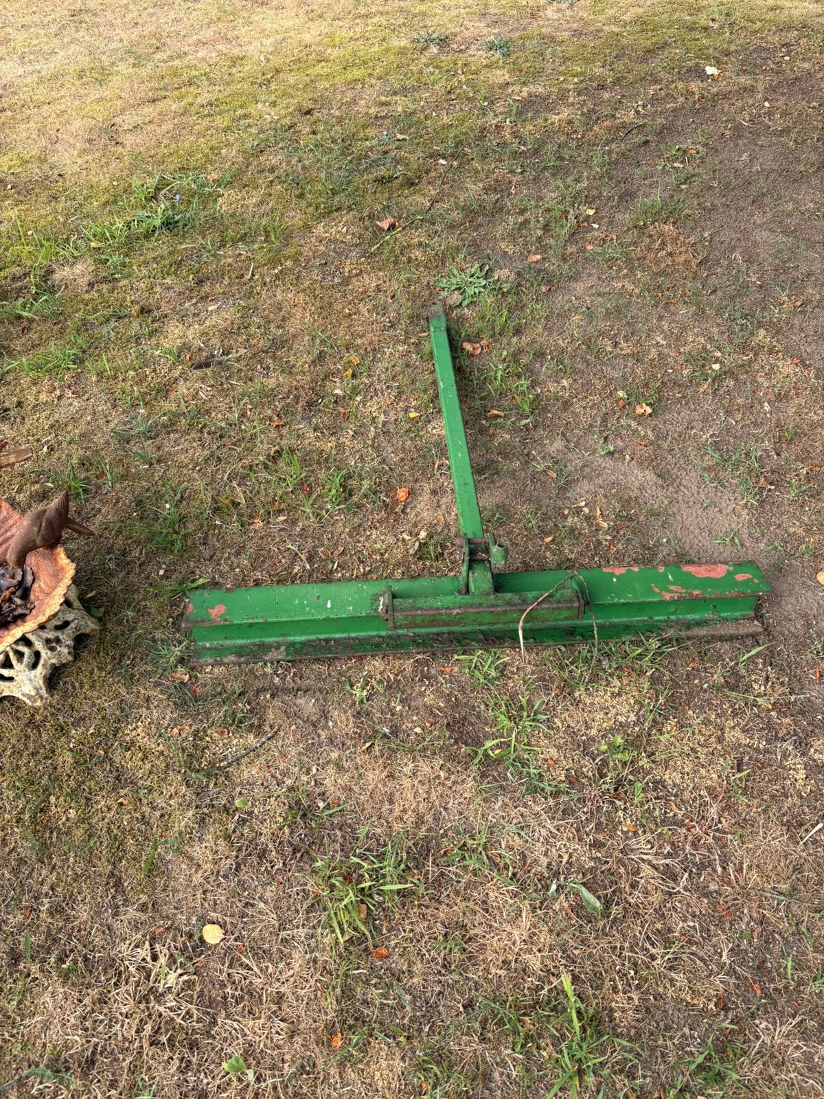 Metalen egalisatiebalk / sleepbalk voor tuin of erf, Ophalen