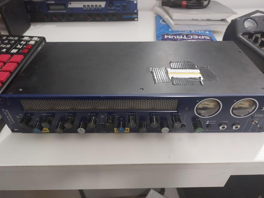 TL audio C1 tube pre/compressor, Ophalen of Verzenden, Gebruikt, Minder dan 500 watt