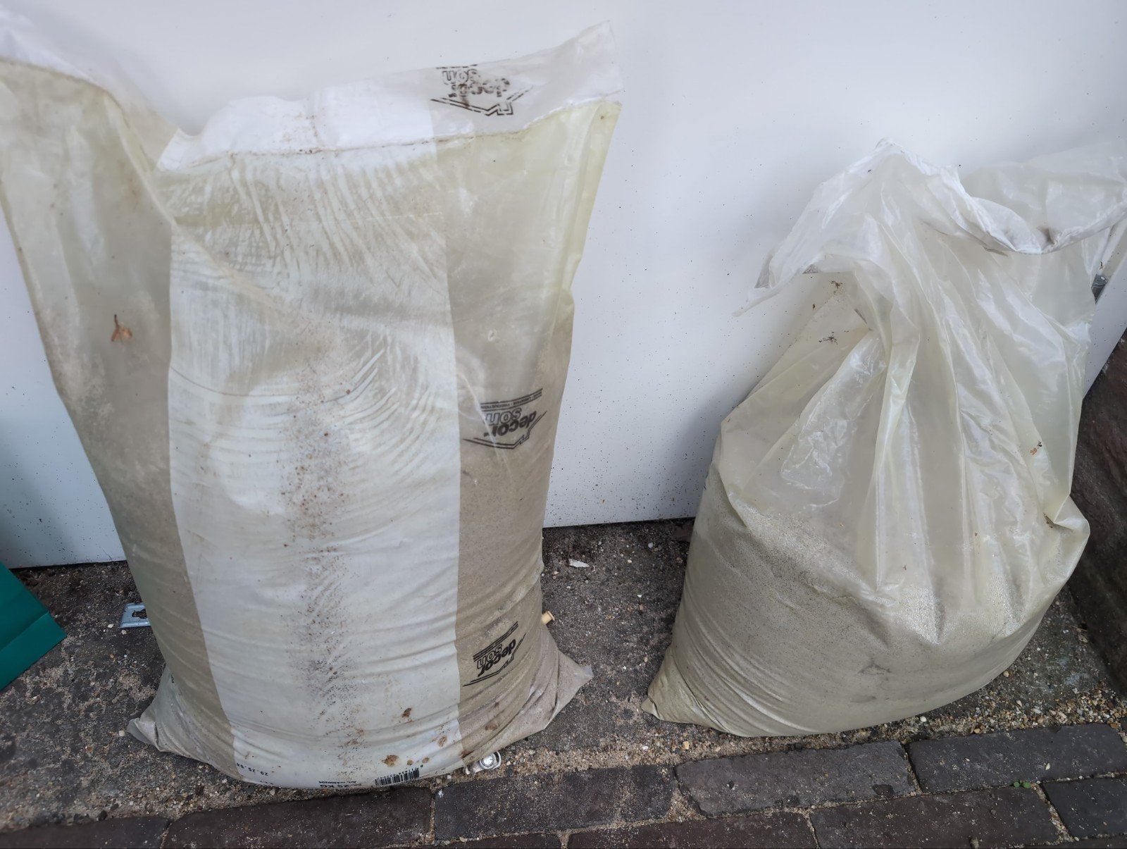 Zand in zakken - 25 +15kg, Ophalen of Verzenden, Gebruikt, Ophoogzand