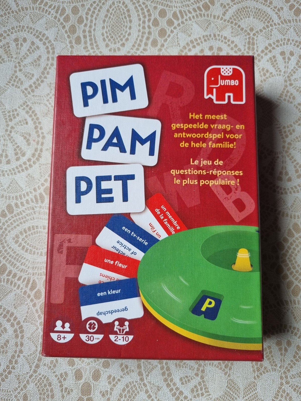 te koop Pim Pam Pet, Drie of vier spelers, Ophalen of Verzenden, Zo goed als nieuw, Jumbo