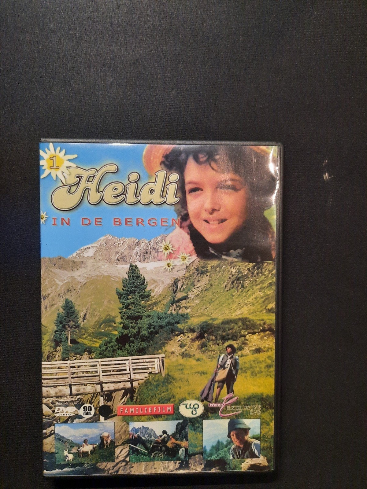 Heidi in de Bergen DVD - Familie Klassieker, Cd's en Dvd's, Alle leeftijden, Zo goed als nieuw, Familie, Film
