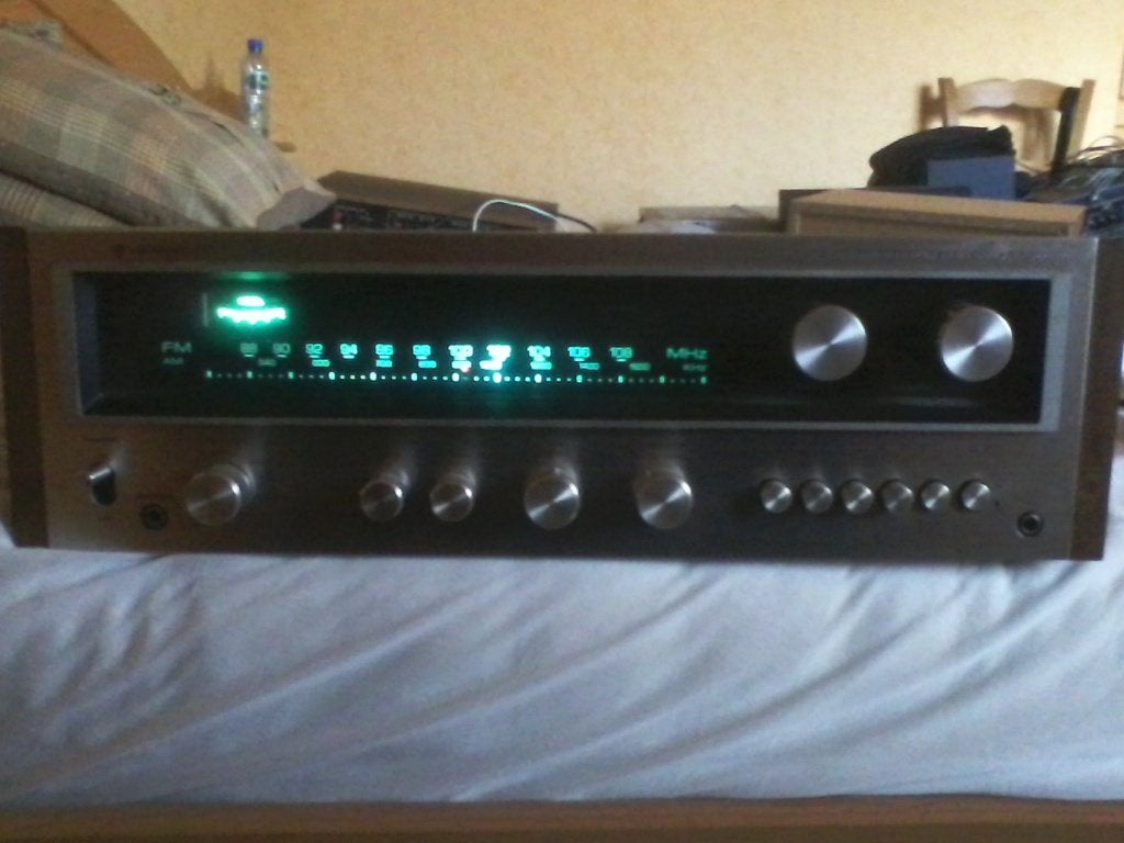 tuner-versterker Kenwood KR-5400, Overige merken, Gebruikt, Ophalen of Verzenden, Minder dan 60 watt
