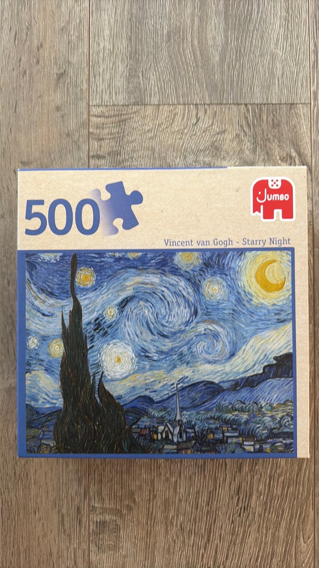 Starry night - van Gogh, Ophalen of Verzenden, 500 t/m 1500 stukjes, Zo goed als nieuw