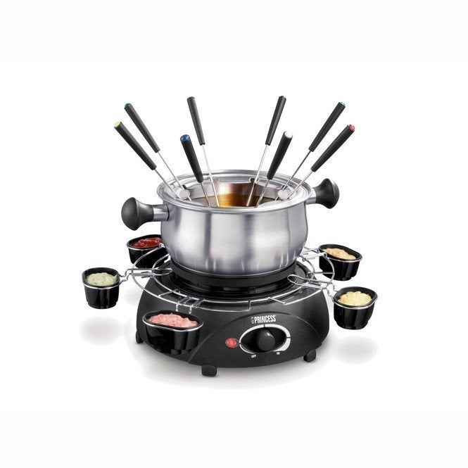 Fondueset Princess 172665 Classic Family Fondue, N, N, N, Nieuw