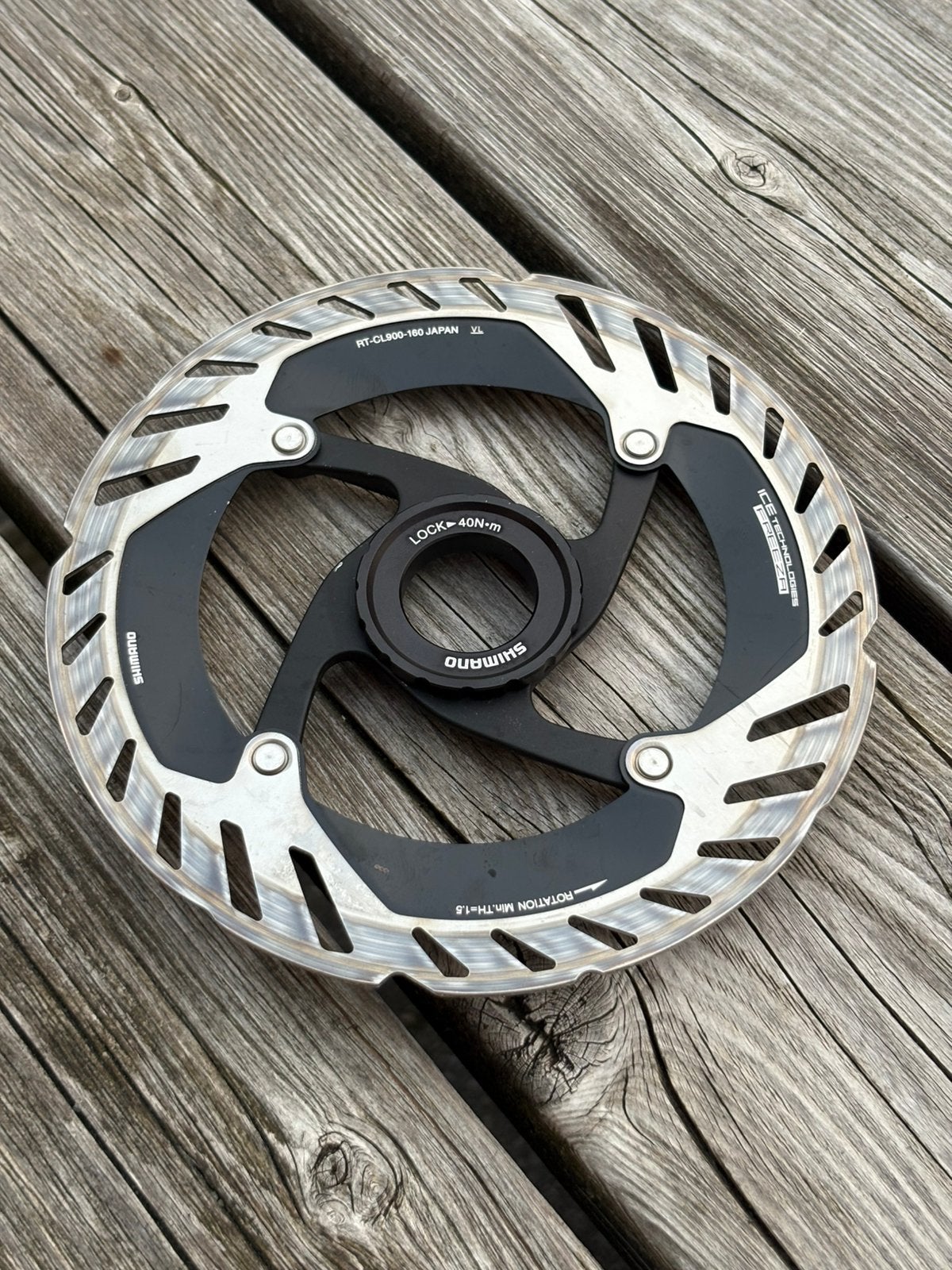Dura ace remschijf, 160 mm, Fietsen en Brommers, Fietsonderdelen, Remmen, Staal, Ophalen of Verzenden, Zo goed als nieuw