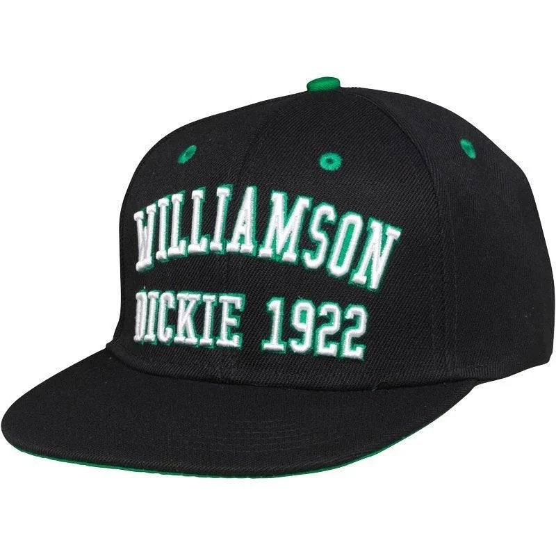 Dickies port charlotte snapback cap black, Info@workingclassrebel.com, Nieuw, Dickies, Pet