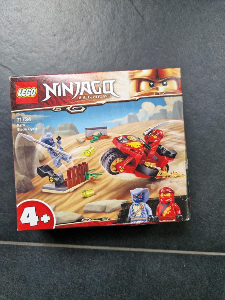 LEGO Ninjago Legacy 71734 Kai's Blade Cycle, Lego, Ophalen of Verzenden, Gebruikt, Inclusief minifiguren