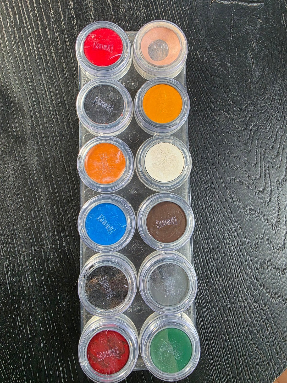 Grimas Crème Make-up Pure Palet - Diverse Kleuren, Overige kleuren, Gehele gezicht, Ophalen of Verzenden, Zo goed als nieuw