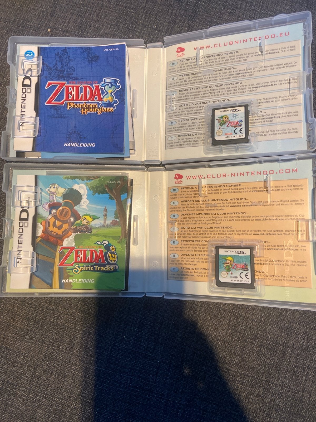 The Legend of Zelda: Phantom Hourglass & Spirit Tracks DS, Spelcomputers en Games, Games | Nintendo DS, Avontuur en Actie, 1 speler
