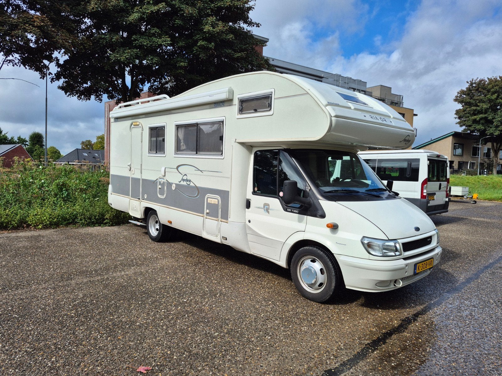 Camper Ford Rimor superbrig 678, stapelbed, Caravans en Kamperen, Alkoof, Ringverwarming, Treinzit, Particulier