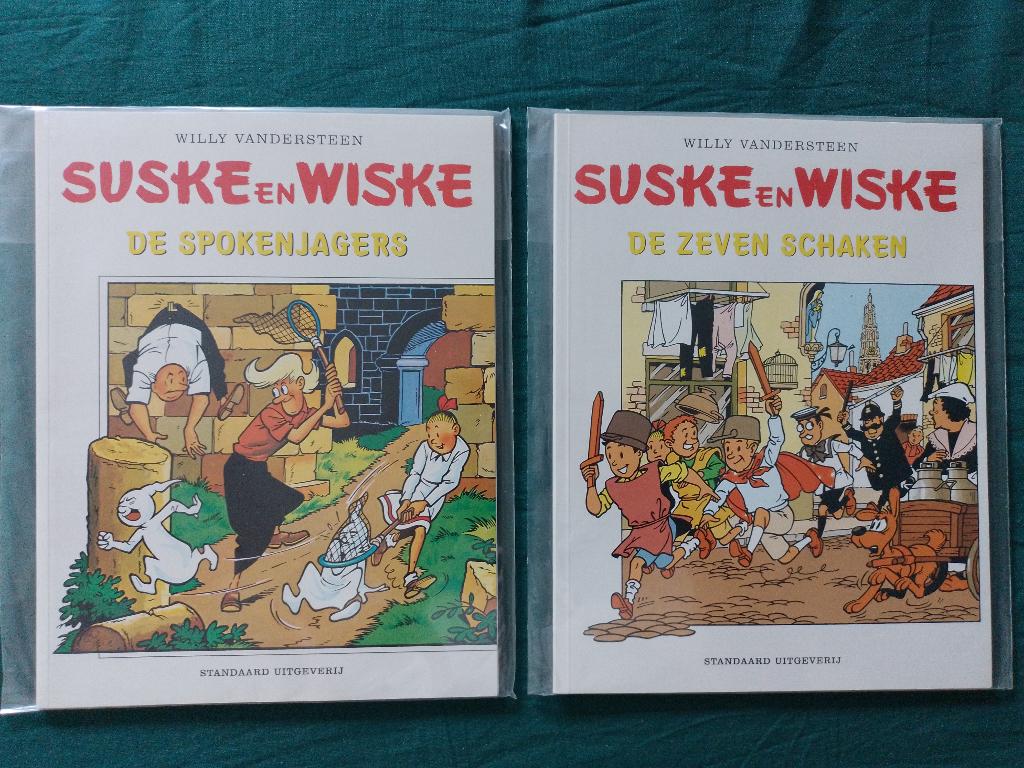 Suske en Wiske - 2x uitgave stripfestival Middelkerke 2002, Meerdere stripboeken, Ophalen of Verzenden, Nieuw, Willy Vandersteen