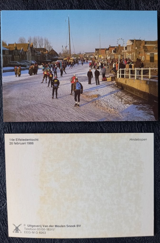 Elfstedentochten 4 boeken met originele foto's, Ophalen of Verzenden, Wintersport