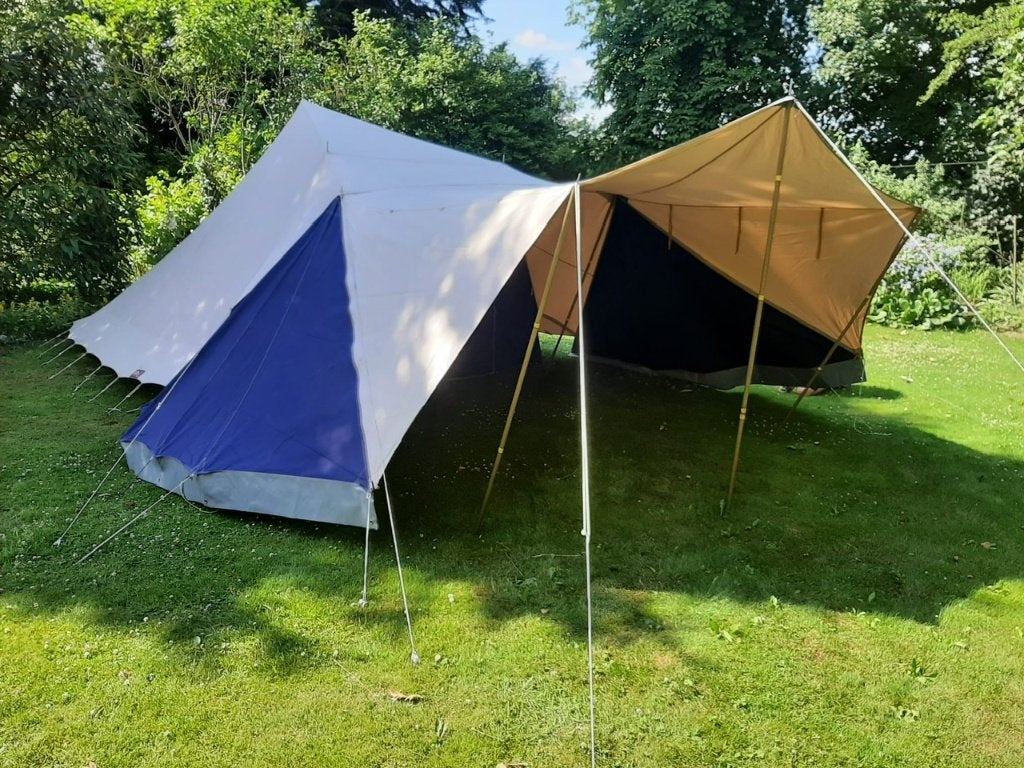 De Waard Lepelaar (incl Luifel), Caravans en Kamperen, Tenten, Ophalen, Gebruikt, Tot en met 4