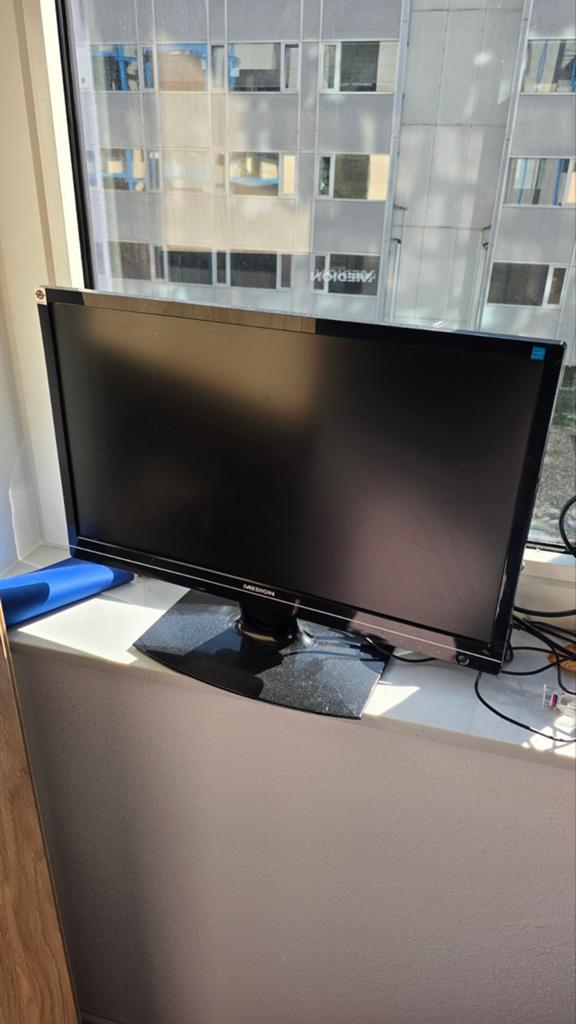 Medion 21.5 inch LCD Monitor MD 20066 - Full HD, Gebruikt, Kantelbaar, Medion, Full HD