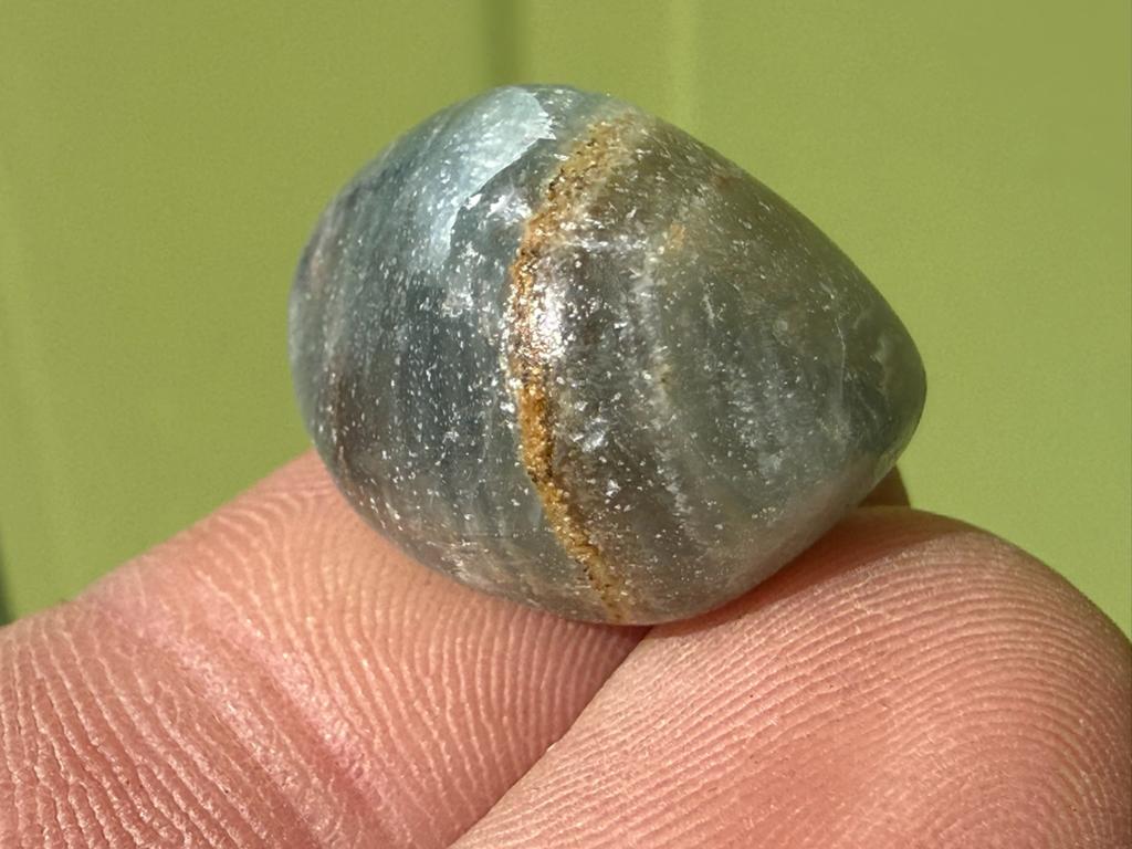 Lemurian Aquatine broekzaksteen mineralen, Ophalen of Verzenden, Mineraal