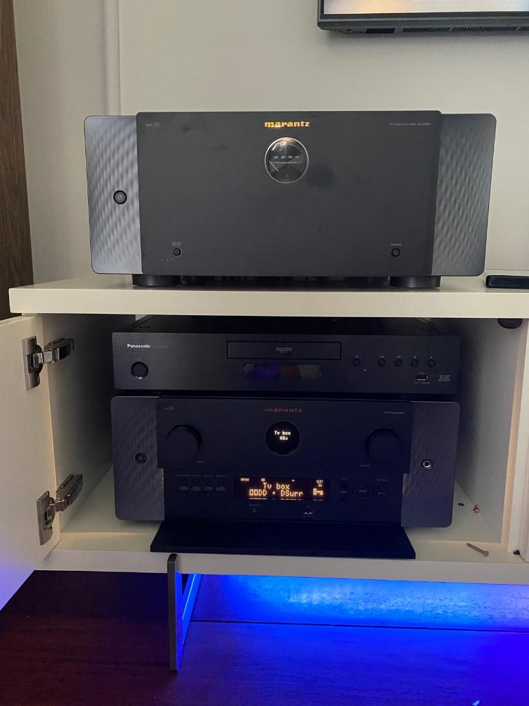 Marantz AV10 / AMP10 + KEF R META Serie + Dirac ART, Overige systemen, Zo goed als nieuw, 120 watt of meer, Ophalen