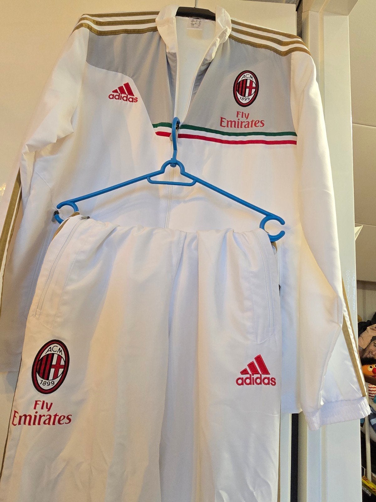 adidas trainingspak, Ophalen of Verzenden, Nieuw, Wit