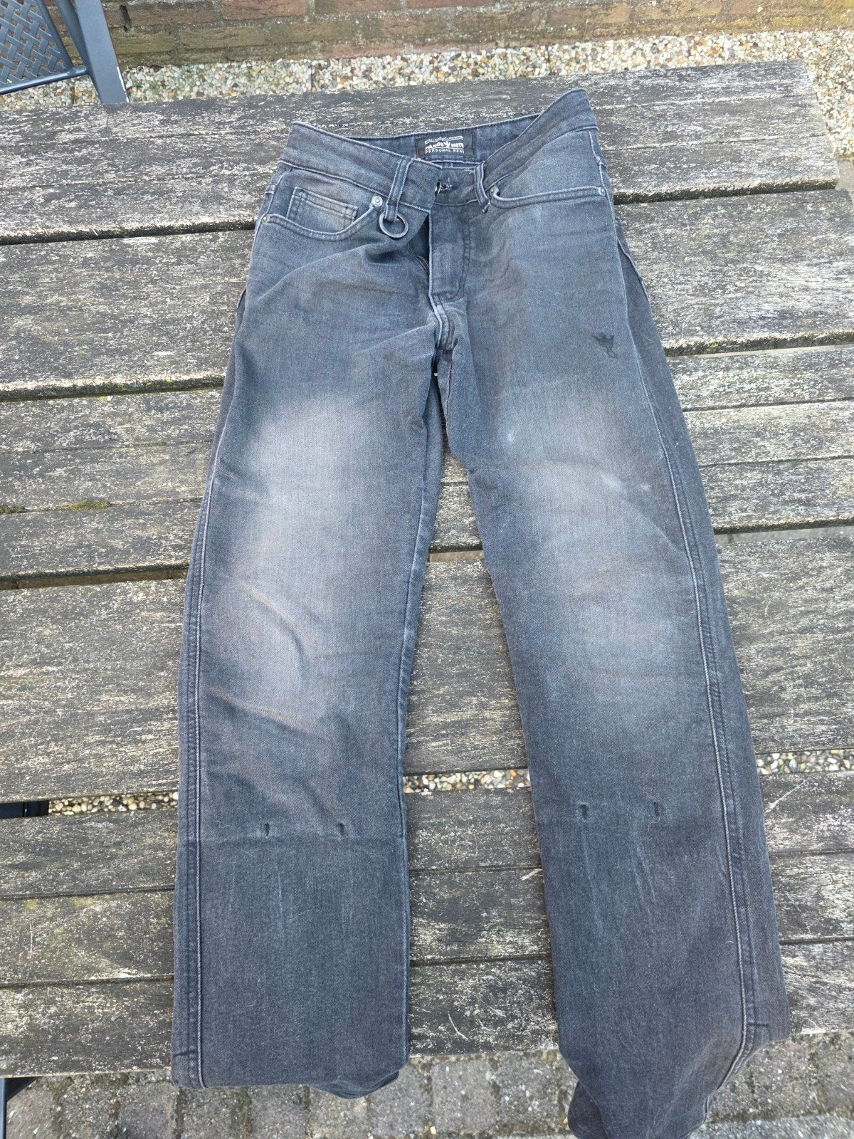 Pandamoto motorbroek 29W 32L met CE heupbescherming, z.g.a.n, Ophalen, Heren, Broek | textiel, PANDO MOTO