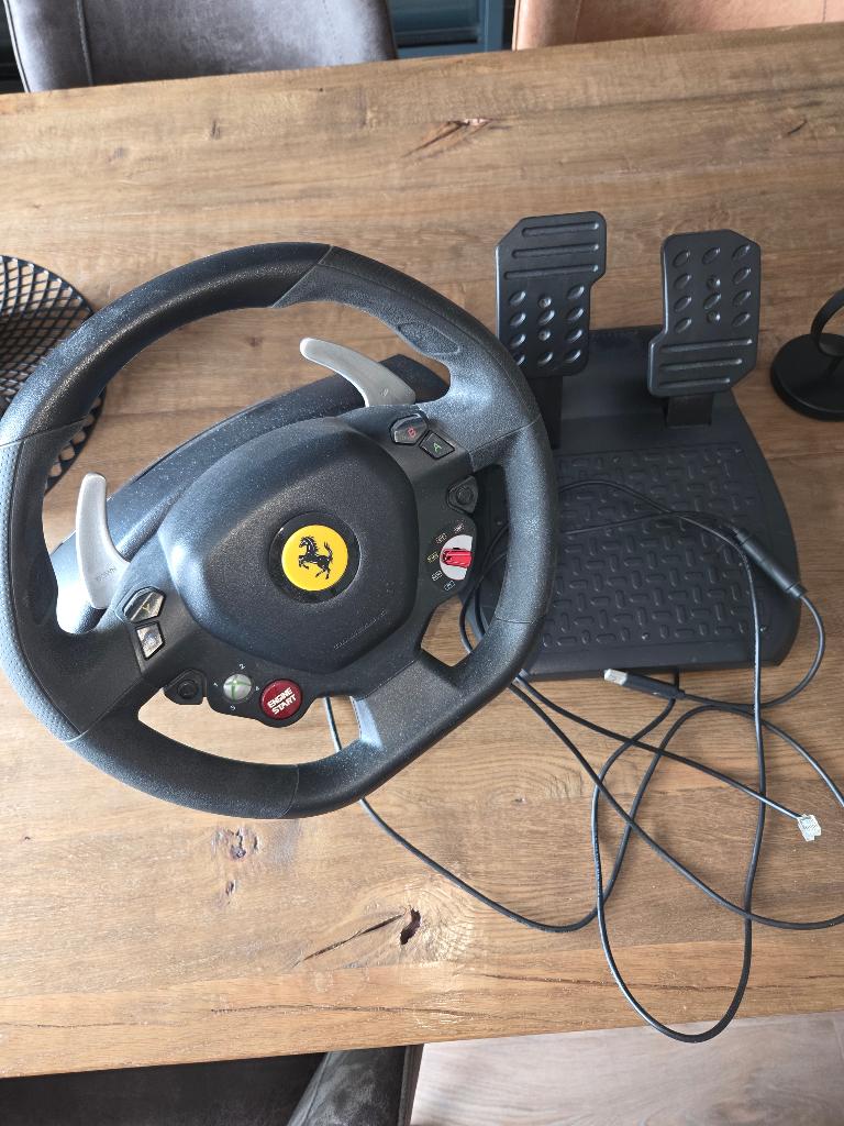 Racestuur PC/XBOX 360, Thrustmaster, Ophalen, Gebruikt, Racestuur