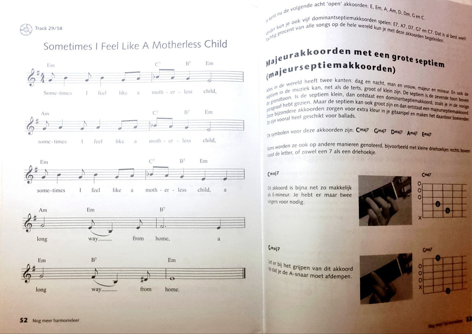 Akoestische Gitaar Basiskennis Boek + CD. G40, Gitaar, Verzenden, Les of Cursus, Nieuw