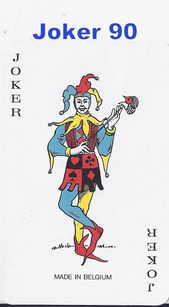 SO Joker90: Joker speelkaart ( Rood ), Ophalen of Verzenden, Zo goed als nieuw, Joker(s)