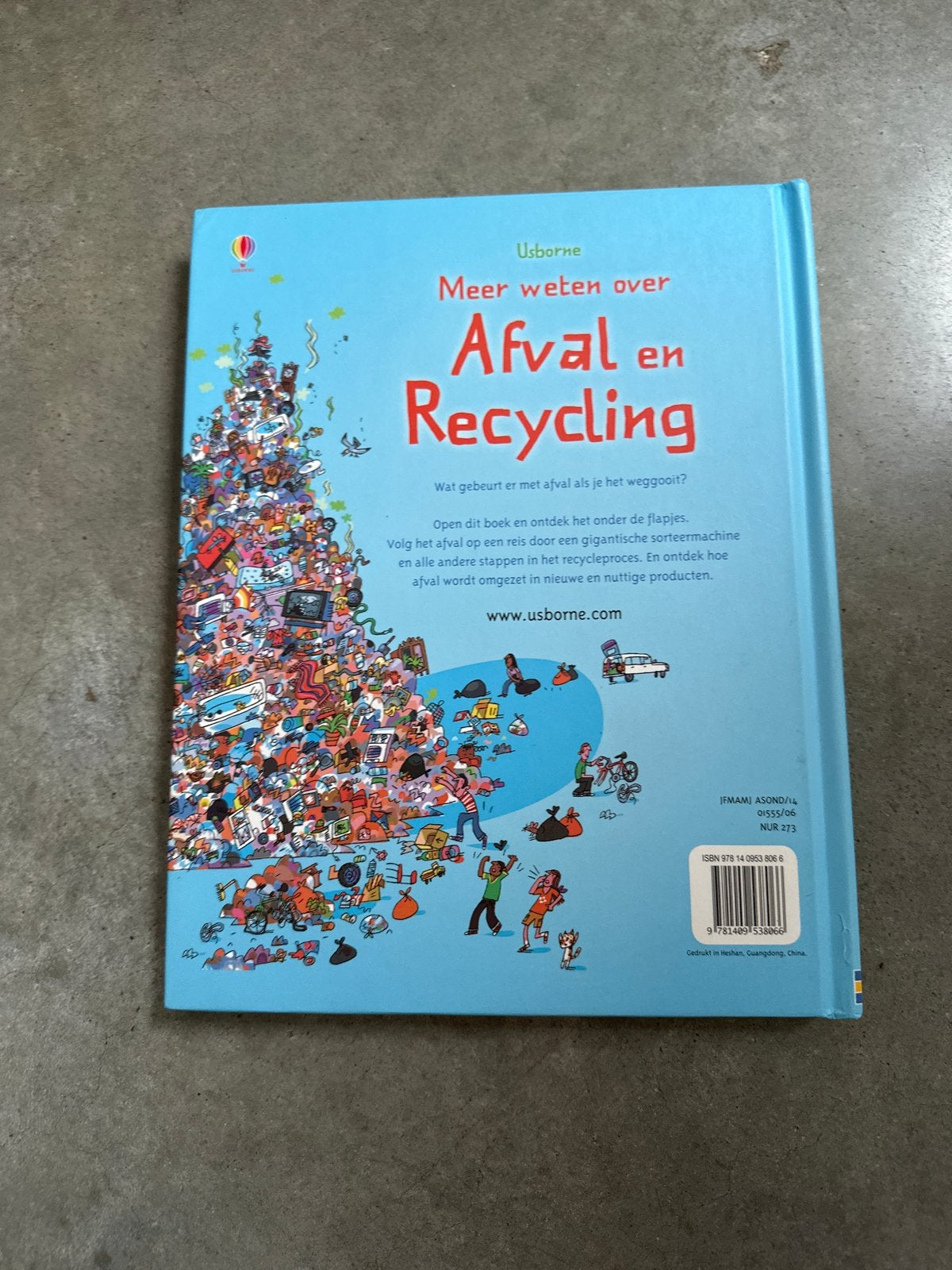 Usborne: Meer weten over Afval en Recycling (flapjesboek), Boeken, Ophalen, Gelezen, Non-fictie