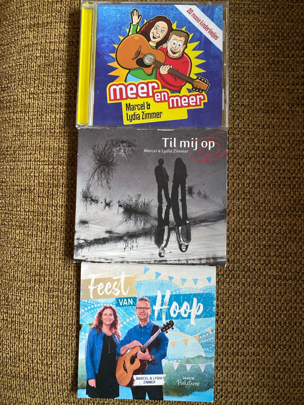 Marcel & Lydia Zimmer - Meer en Meer, Til mij op, Feest, Cd's en Dvd's, Ophalen of Verzenden, Zo goed als nieuw, Inclusief boekje