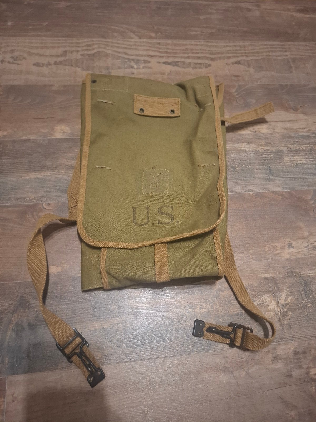 us haversack britisch made, Ophalen of Verzenden, Amerika, Embleem of Badge