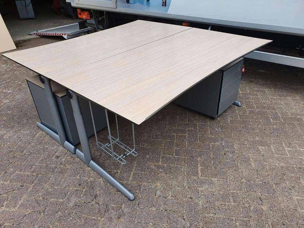 Ahrend 500 bureau, nette staat, 180x80 / 200x80, ook bezorgd, Kofferen 60, 5492 BP Sint-Oedenrode, In hoogte verstelbaar, Ophalen of Verzenden