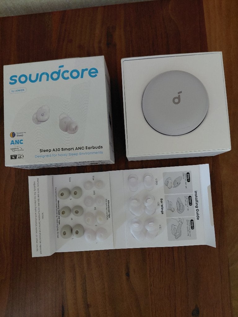 Soundcore Sleep Earbuds A 30 Smart ANC bij Anker.