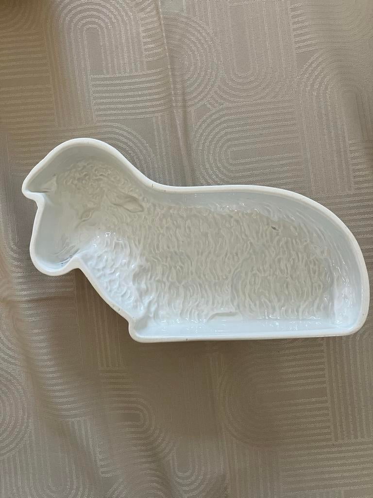 Villeroy & Boch Puddingvorm Schaap - Wit Keramiek, Ophalen, Gebruikt