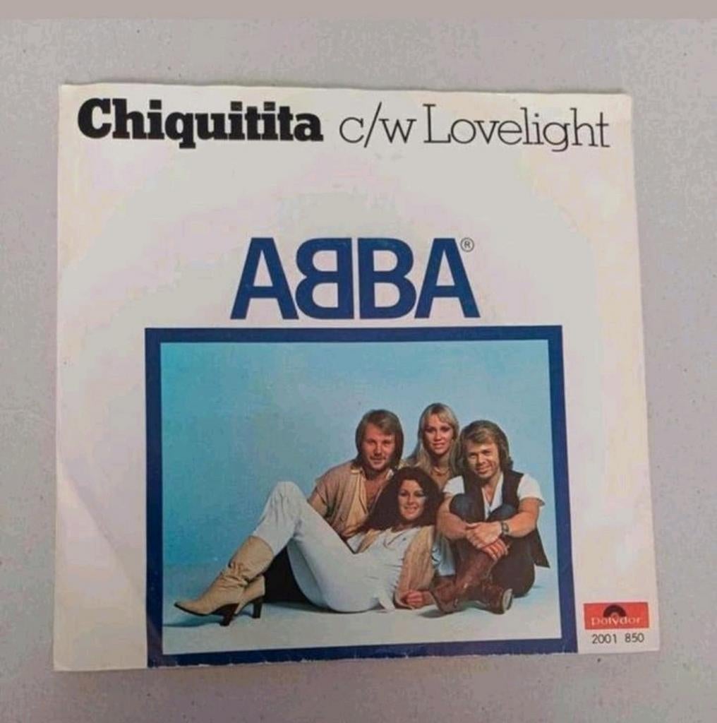 Abba - Chiquitita, Cd's en Dvd's, Vinyl Singles, Gebruikt, 7 inch, Ophalen of Verzenden, Pop
