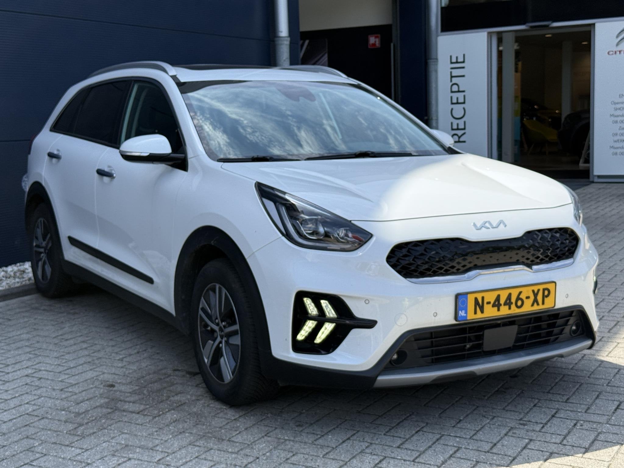 Kia Niro 1.6 GDi Hybrid ExecutiveLine | Navigatie | Apple Ca, Gebruikt, Euro 6, 2 kWh, Wit
