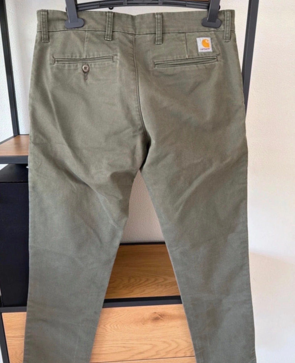 Carhartt Chino Broek - Maat 33x34 - Groen, Ophalen of Verzenden, Gedragen, Overige maten, Groen