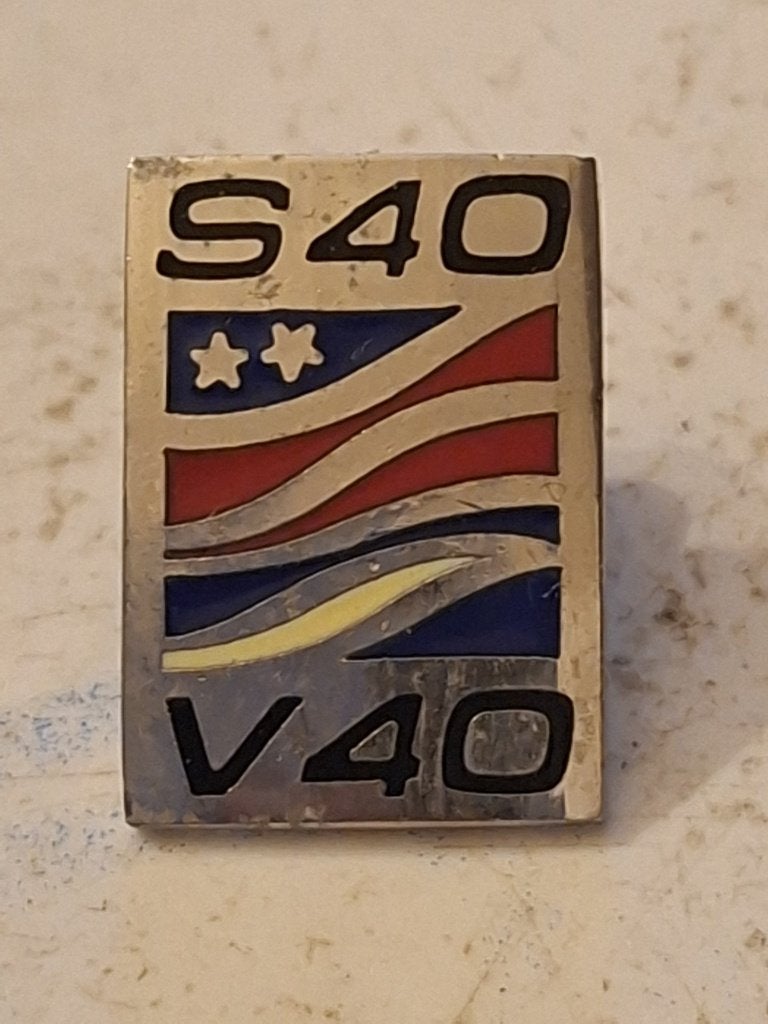 Speldje Volvo S40/V40, Verzamelen, Ophalen of Verzenden, Nieuw, Transport, Speldje of Pin