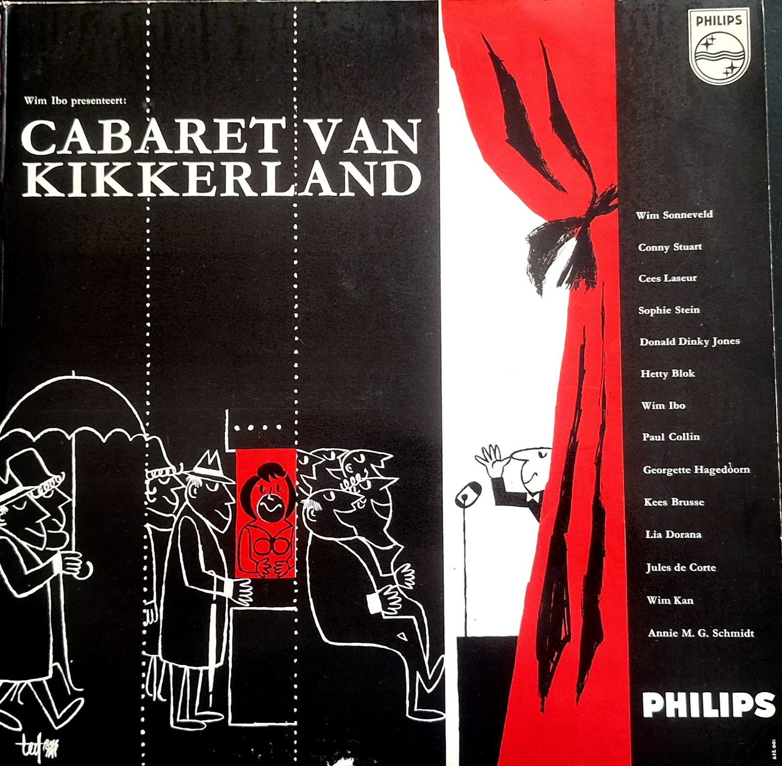 LP  VERZAMEL - Cabaret Van Kikkerland, Ophalen of Verzenden, Gebruikt, 12 inch, Levenslied of Smartlap