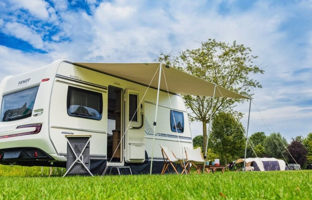 Grado Caravanluifel 4.00m x 2.40m, Ophalen, Nieuw