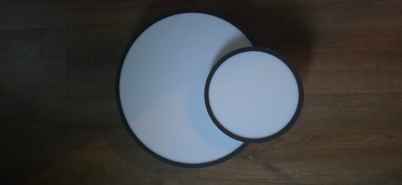 Brilliant LED plafondlamp, Metaal, Overige merken, Gebruikt, Zwart