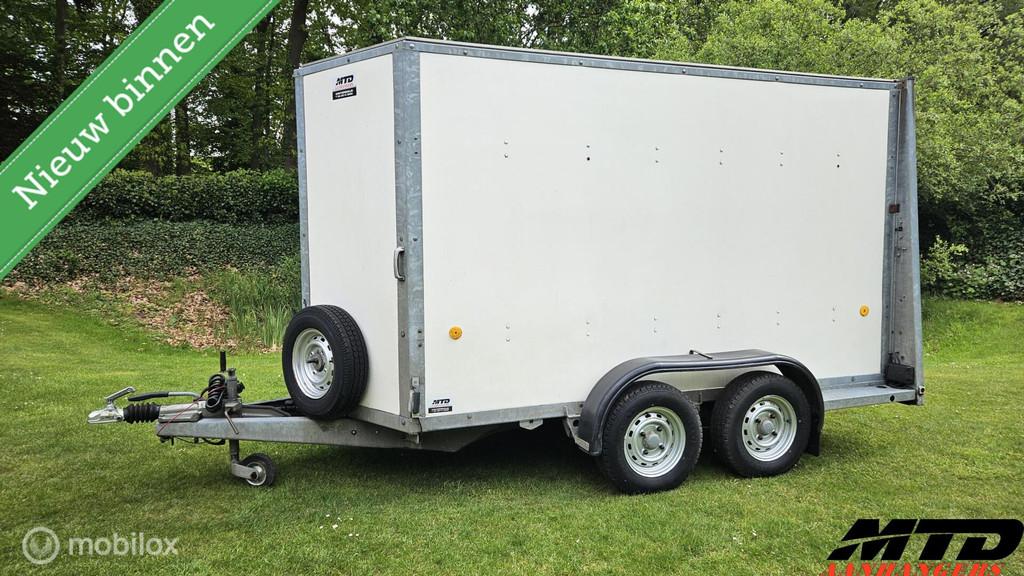 Ifor williams gesloten aanhanger met klep deuren én zijdeur, Auto diversen, Aanhangers en Bagagewagens, Gebruikt